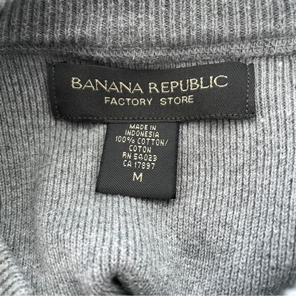 Banana Republic Factory Store Cotton Casual Stripe Sweater Size Medium - Picture 5 of 6